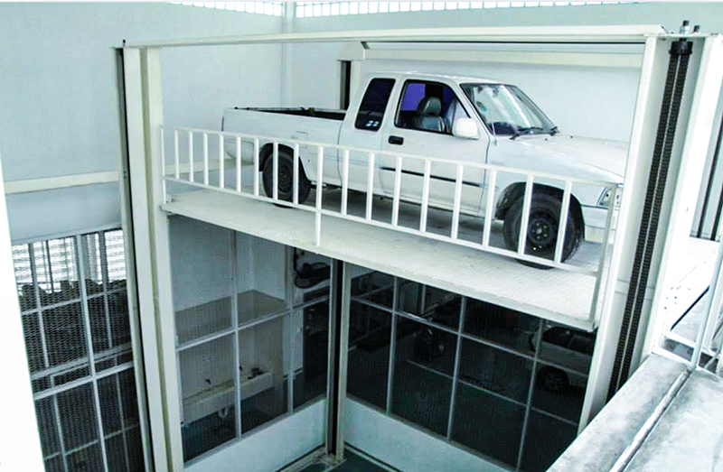 地下車庫另類玩法，你見過這樣的地坑式停車設備嗎？